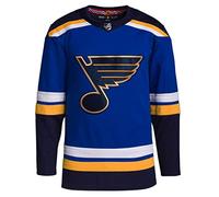 adidas St. Louis Blues Primegreen Authentic Home Men's Jersey, Blue, Large