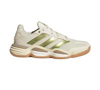 adidas Stabil 16 Women's Indoor Court Shoes | UK 9 in Off White/Gold Metallic/Crystal Sand
