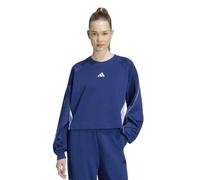 Sweatshirt woman adidas Stadium 3-Stripes Bleu S