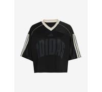 adidas Stadium Mesh short sleeve T-shirt black white women - M