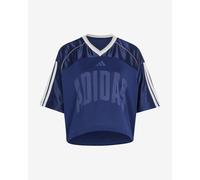 Women's mesh T-shirt adidas Stadium Bleu L