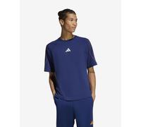 adidas Stadium Short Sleeve T-Shirt Dark Blue Orange - XS