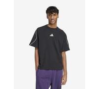 adidas Stadium Short Sleeve T-Shirt Pure Black White - S