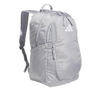 adidas Stadium Team Sports Backpack for Men and Women (36l) Durable Athletic Laptop Bag Light Grey/4.0 One Size