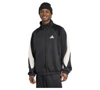 adidas Stadium Full Zip Hoodie Black White - S