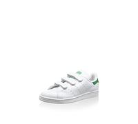 adidas Stan Smith CF, Men's Running Shoes, White (Footwear White/Footwear White/Green), 9.5 UK (44 EU)