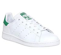 Adidas Stan Smith Cf Unisex Kids Low Top Sneaker, White (Footwear White/Green), 3 UK (35.5 EU)