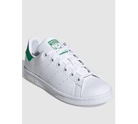 Adidas Stan Smith Juniors/Womens Trainers - ALL UK SIZES - White/Green - FX7519.