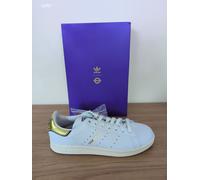 Adidas Stan Smith London Women's Trainers .UK 5.Off White /Purple/Gold- Retro.
