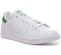 Adidas Stan Smith Men Lace Up Classic Tennis Shoes In White Green Size UK 6 - 12