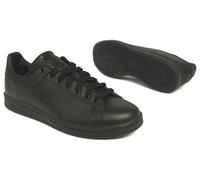 Adidas Stan Smith Originals Mens Shoes Trainers Size 8 - 9.5 Black Leather