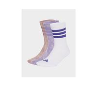adidas Stonewash Crew Socks 3 Pairs - Purple 4.5 - 5.5
