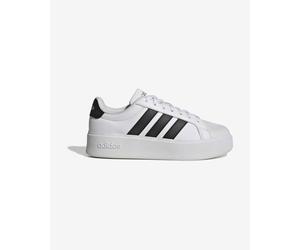 adidas Streetalk Bold Shoes Pure White Black Women - 38