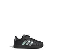 adidas Streettalk Kids Trainers Black/Irides 12 UK Child