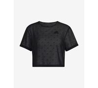adidas Strength Essentials Workout Boxy Mesh short sleeve T-shirt black women - S