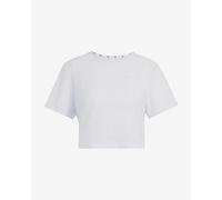 adidas Strength Essentials Workout Boxy Mesh short sleeve T-shirt white women - L