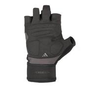 Adidas Strength Training Gloves, Aeroready Black/White, Size M