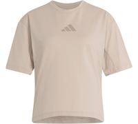 Adidas - Stretch and breathable trail running T-shirt - W XPL Trail Tee Taumer for Women - Size L - Beige Beige L