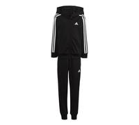 adidas Stripe Poly Tracksuit 3-4 Years Black/White