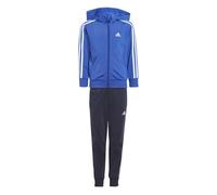 Adidas Essentials Kids 3-Stripes Shiny Tracksuit Size: 4-5 years, Colour: Blue