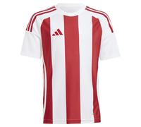 adidas Unisex Kids Striped 24 Jersey Kids, White/Team Power red 2, 9-10 Years