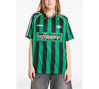 adidas striped beads-embellishment jersey - Green 2XS-XS-S-M-L
