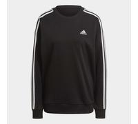 adidas Studio Lounge 3 Stripes Sweatshirt Wome L 16-18 Black/White