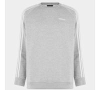 adidas Studio Lounge 3 Stripes Sweatshirt Wome XXL 24-26 Med Grey