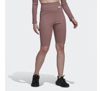 Adidas Studio Lounge Ribbed Shorts Dirty W HH8503