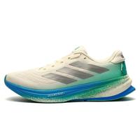 Adidas Supernova Rise 2 Womens Running Shoes | Running Trainers | Chalk White / Silver Metalic / Glory Green | UK Size 6.5