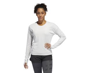 adidas Supernova Run Cru Women's T-shirt - White/Raw White for Comfortable Running and Training