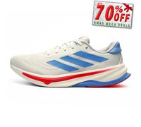Adidas Supernova Solution 2 Men's Running Shoes Men's | Running Trainers | White / Blue / Red | UK Size 8