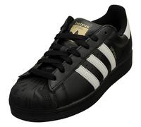 adidas Superstar Beams Mens Casual Trainers in Black White - 9 UK