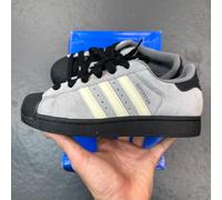 adidas Superstar II Grey Three Cream White