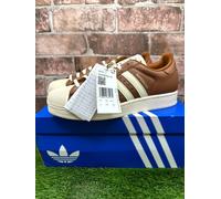 Adidas Superstar II KI3576 Trainers Women's UK 7.5 Dusky Bronze 3-Stripes Shoes