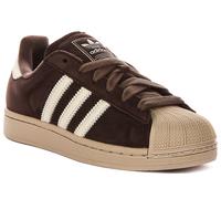 Adidas Superstar II Shell Toe Lace Up Mens Trainers In Brown Beige UK 8 - 12