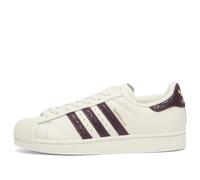 adidas Superstar II Sneaker Off White/Maroon/Gold Met