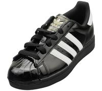 adidas Superstar Ii Womens Fashion Trainers in Black White - 5.5 UK