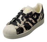 adidas Superstar Ii Womens Fashion Trainers in Black White - 5 UK