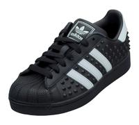 adidas Superstar II Womens Fashion Trainers in Black White - 5 UK