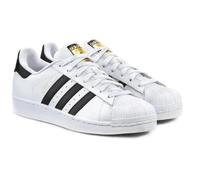Adidas Superstar Mens Originals Shoes Trainers Size 8 - 12 WHITE - BLACK C77124