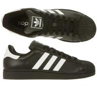 Adidas Superstar Size 14.5-19 Foundation Black Retro Classic Casual Trainers