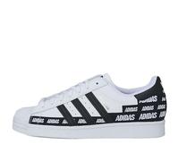 adidas Superstar 'Wordmark Heel Stripe - White Black' FX5558 4.5
