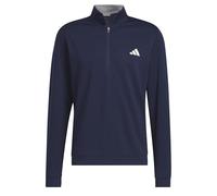 adidas Elevated 1 2 Zip Left Chest Golf Top Navy