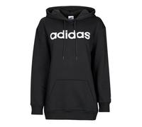 adidas Sweatshirt W LIN OV FL HD in Black EU XS