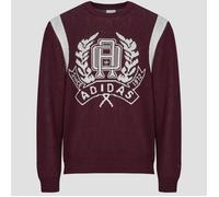 adidas Sweatshirts Regular Knitted Jumper in Red EU XL