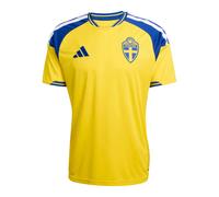 Adidas Sweden 26/27 Replica Home Short Sleeve T-shirt Yellow M Men