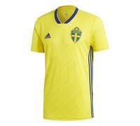 Adidas Sweden Mens Home Jersey 2018 Colour: Yellow, Size: Small