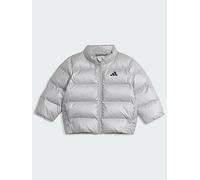 adidas Synthetic Down Glam Jacket Kids, Silver, Size 3-4 Years Ilver