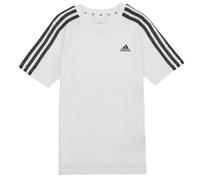 Essentials 3 Stripes Cotton T Shirt White